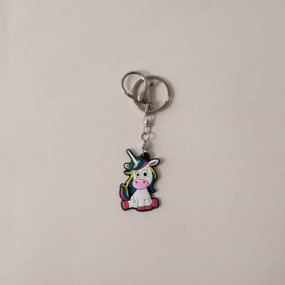 Keychain Silicone - UNICORN SITTING
